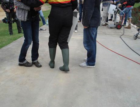 Rennfahrerstiefel