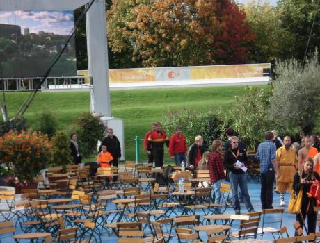 Generalprobe am Samstagnachmittag