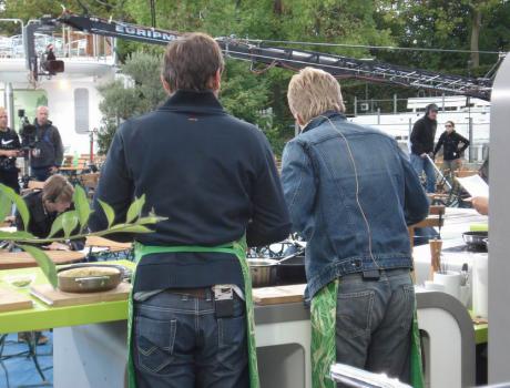 Die Rosenheim Cops am kochen